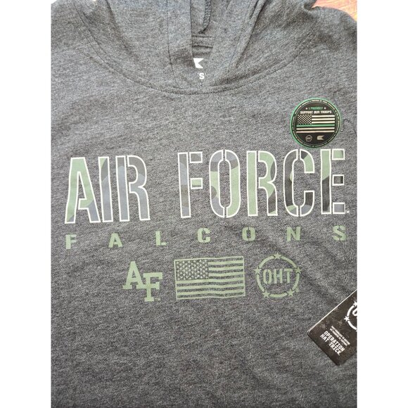 Air Force Falcons Colosseum Sleeveless Hoodie Large NWT OHT Exclusive - Picture 5 of 10